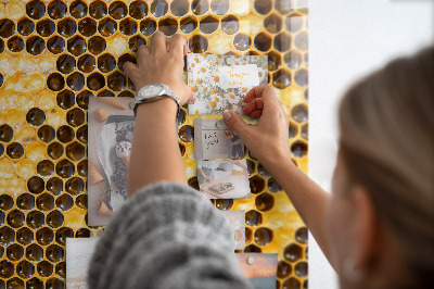 Magnetic board for wall Honeycomb