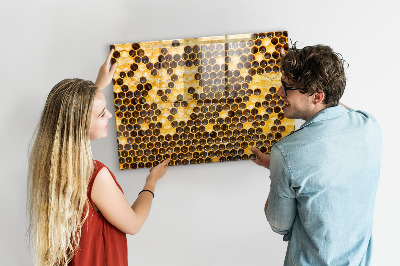 Magnetic board for wall Honeycomb