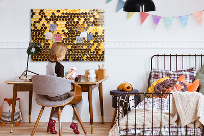 Magnetic board for wall Honeycomb