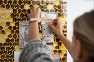 Magnetic board for wall Honeycomb