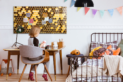 Magnetic board for wall Honeycomb