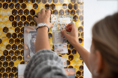 Magnetic board for wall Honeycomb