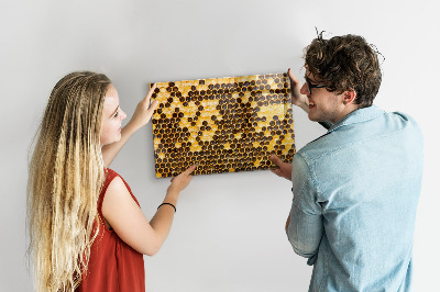 Magnetic board for wall Honeycomb