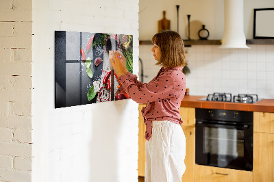 Magnetic board for wall Vegetables