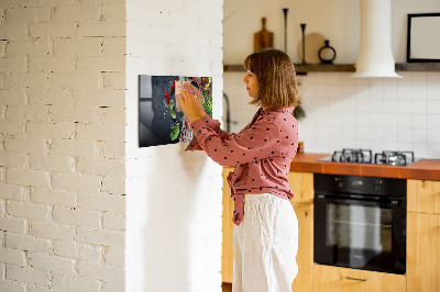 Magnetic board for wall Vegetables