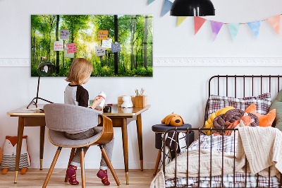 Magnetic photo board Forest