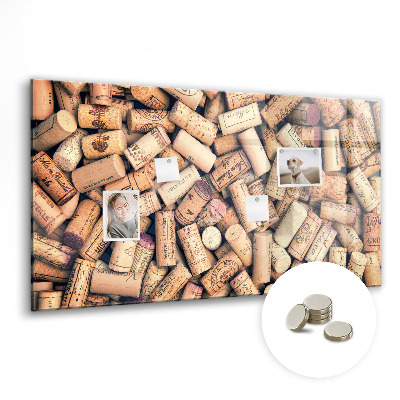 Magnetic wall board Wine traffic jams