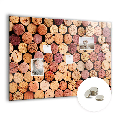 Magnetic wall board Wine traffic jams