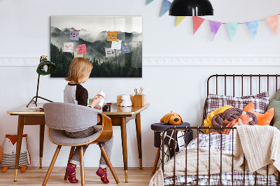 Magnetic photo board Forest landscape