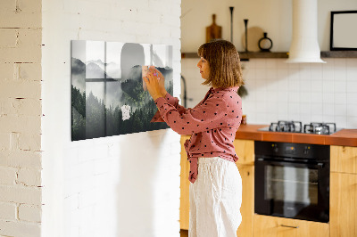 Magnetic photo board Forest landscape