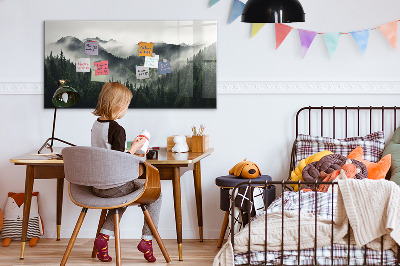 Magnetic photo board Forest landscape