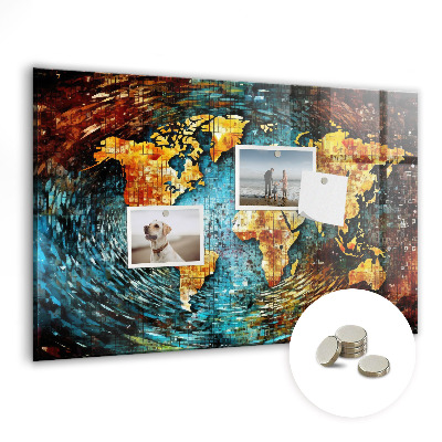 Decorative magnetic board The world of chaos