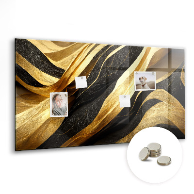 Magnetic glass board Elegant abstraction