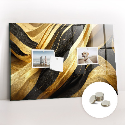 Magnetic glass board Elegant abstraction