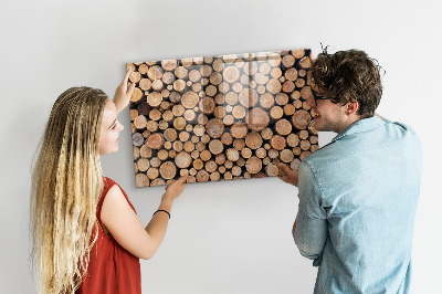 Magnetic photo board Trees