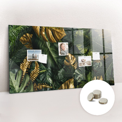 Magnetic board Jungle leaves