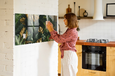 Magnetic board Jungle leaves