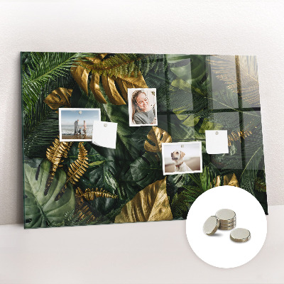 Magnetic board Jungle leaves