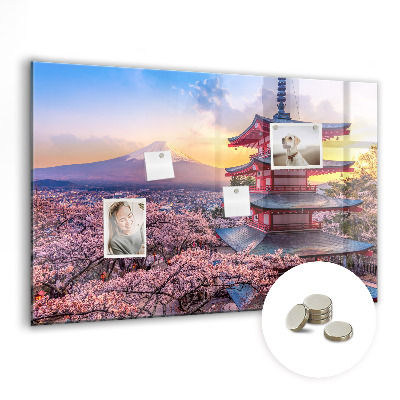 Office magnetic board Japanese architecture