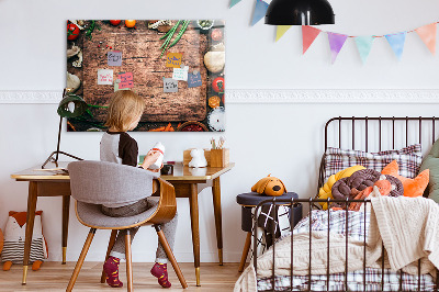 Magnetic wall board Cooking board