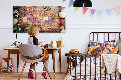 Magnetic wall board Cooking board