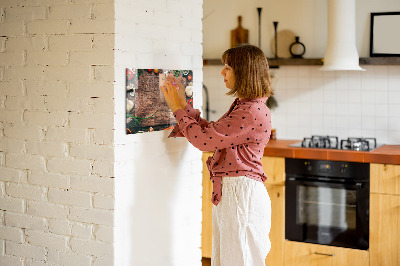 Magnetic wall board Cooking board