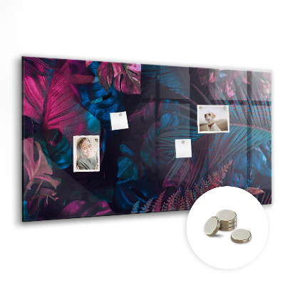 Magnetic board Exotic flowers