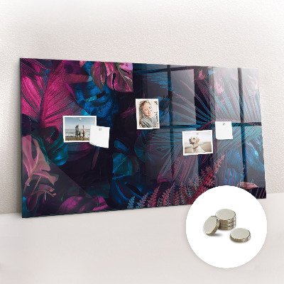 Magnetic board Exotic flowers