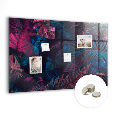 Magnetic board Exotic flowers