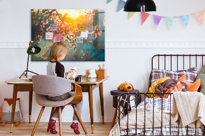 Magnetic board Spring flowers