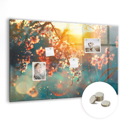 Magnetic board Spring flowers