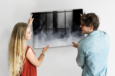 Magnetic wall board Smoke