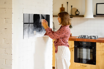 Magnetic wall board Smoke