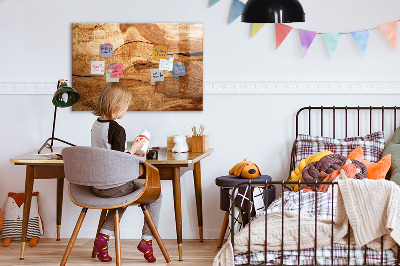 Magnetic photo board Wood texture