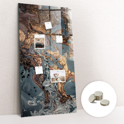 Decorative magnetic board Marble