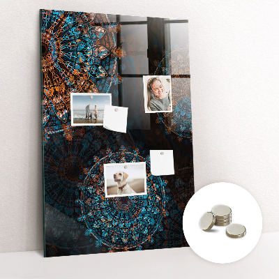 Decorative magnetic board Decorative mandala