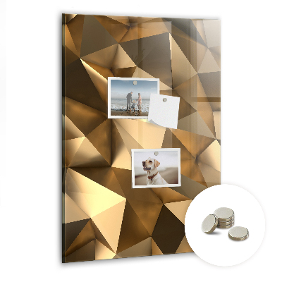 Decorative magnetic board 3D abstraction