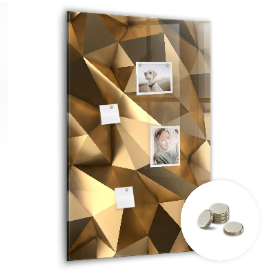 Decorative magnetic board 3D abstraction