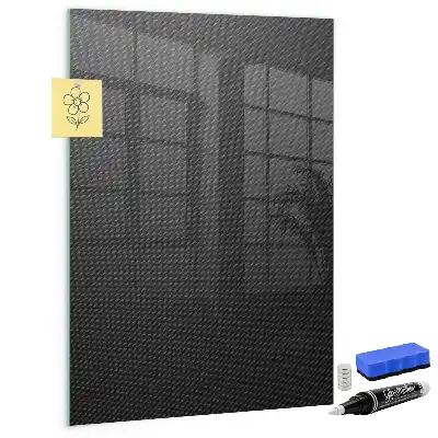 Magnetic dry erase board dark pattern