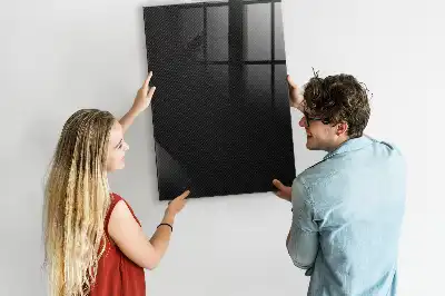 Magnetic dry erase board dark pattern