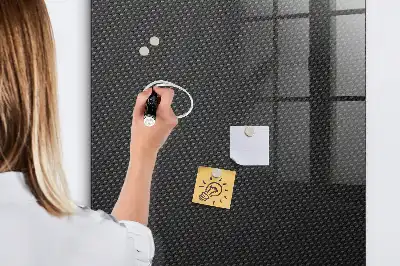 Magnetic dry erase board dark pattern
