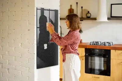 Magnetic dry erase board dark pattern