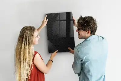 Magnetic dry erase board dark pattern