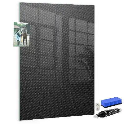 Magnetic dry erase board dark pattern