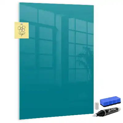 Magnetic dry erase board navy blue