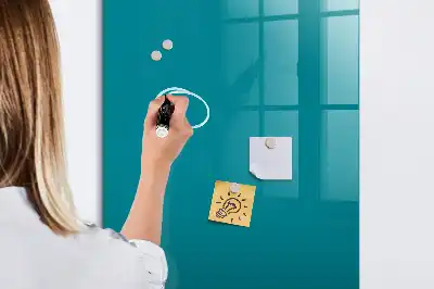 Magnetic dry erase board navy blue