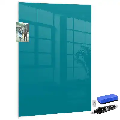 Magnetic dry erase board navy blue
