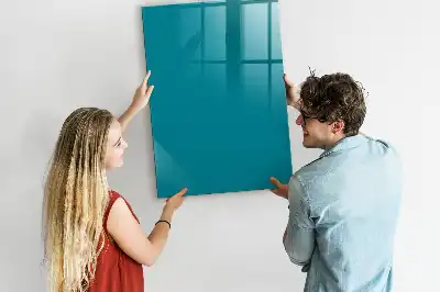 Magnetic dry erase board navy blue