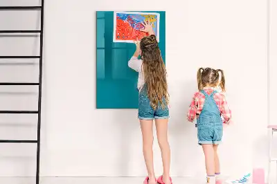 Magnetic dry erase board navy blue