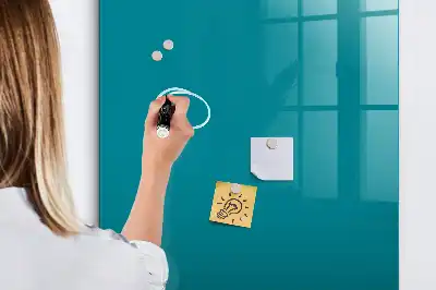 Magnetic dry erase board navy blue